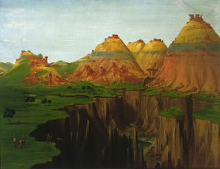 “砖窑”，粘土在圣路易斯上空1900英里处断崖