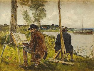 Artists by the Seine