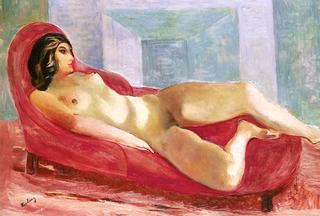 Nude on the Divan