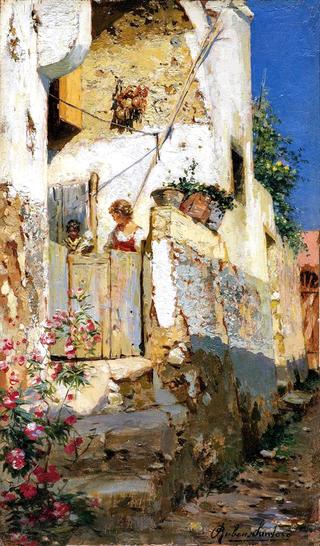 Young Girl on Capri