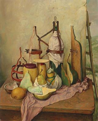 Still Life with Ladder