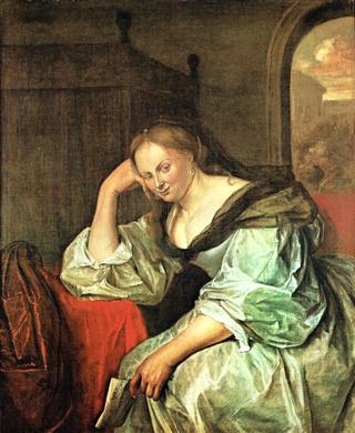 Bathsheba Receiving a Letter from David