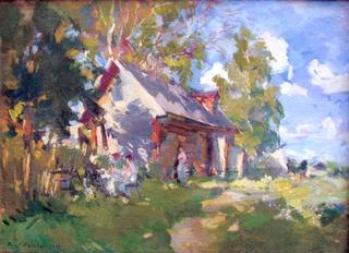 Summer Landscape. Okhotino
