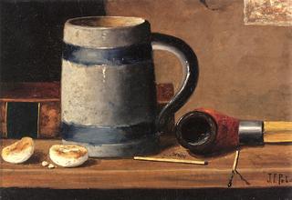 Still Life with Mug and Pipe