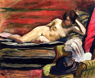 Nude on a Couch