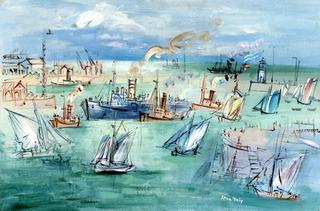 The Bassin de la Manche at Le Havre
