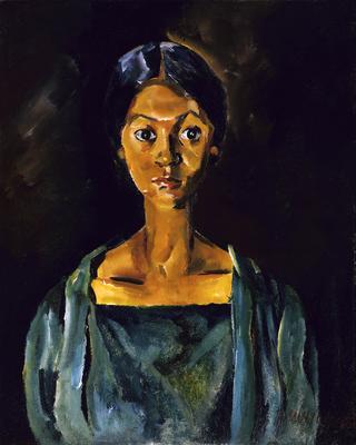 Girl in a Green Dress