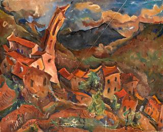 Evisa, Corsica--Church