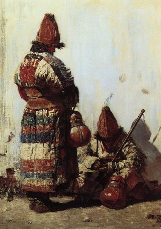 A Pottery Vendor