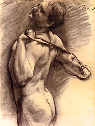 Study of a Man Stretching