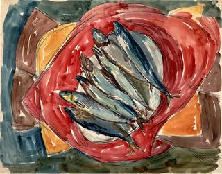 Still Life with Seven Fish