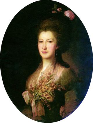 桑蒂伯爵夫人画像