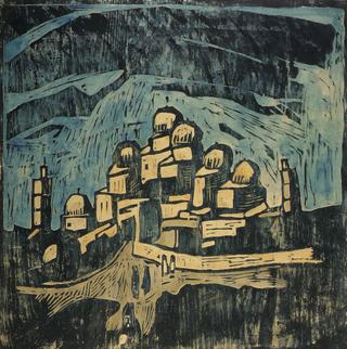 Landscape with Mosques, Tunis