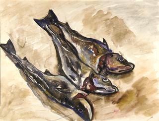 Still Life with Three Fish