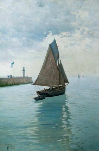 Fishing Boat, Dieppe