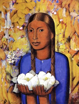 La Niña de las Flores Blancas