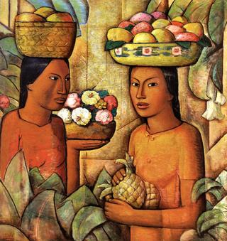 Mujeres con Frutas