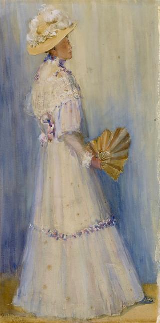 Lady with a Fan