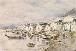The Ranch Native Village, Sitka, 1884