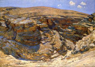 Valley of Mar Saba, Palestine