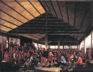 国际印第安人理事会（1843年在印度领土塔勒奎卡举行）