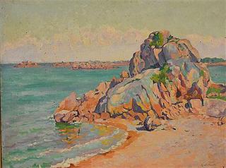 The Rock on the beach