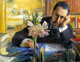 Portrait of Oscar Levertin