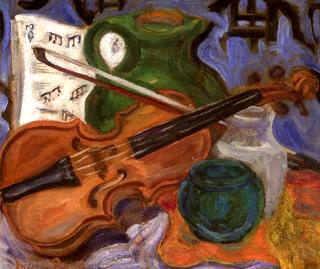 Still Life with Violin