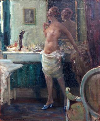 Woman at the Mirror