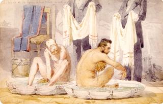 Count von Benckendorff Bathing