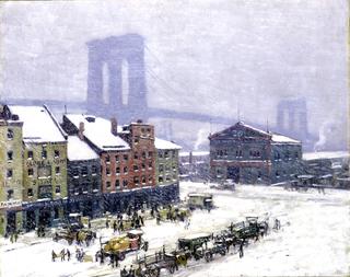 Falling Snow, New York