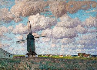 Landscape with Windmill