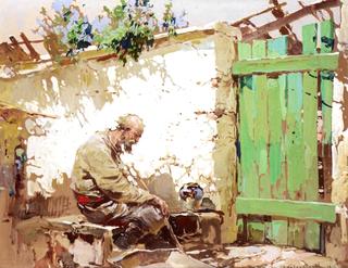 Seated Peasant