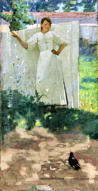 The Maid was in the Garden Hanging out the Clothes