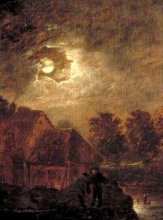 Farm by Moonlight