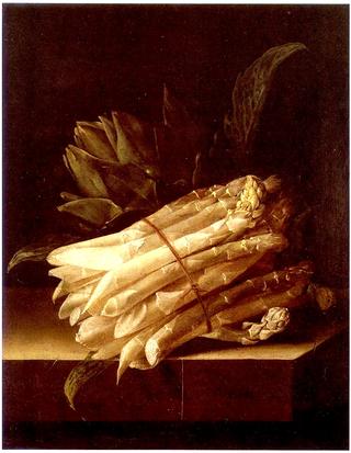 Still Life with Asparagus and Artichoke