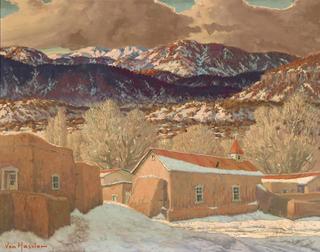 Winter in the Setting Sun