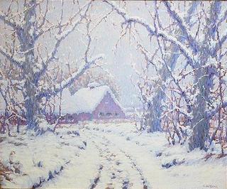 Winter, Country Lane