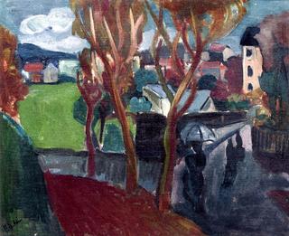 Landscape with Trees