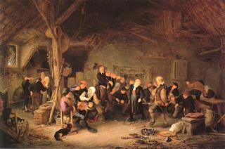 Dancing Farmers in an Inn