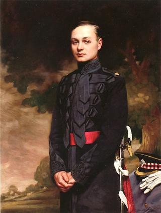 Portrait of Major Roemer in the Uniform of the Band of the Scots Guard