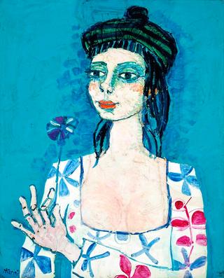 Femme au béret