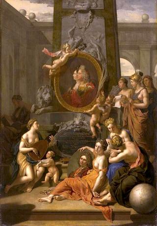 The arts pay homage to the Elector Johann Wilhelm von der Pfalz ....