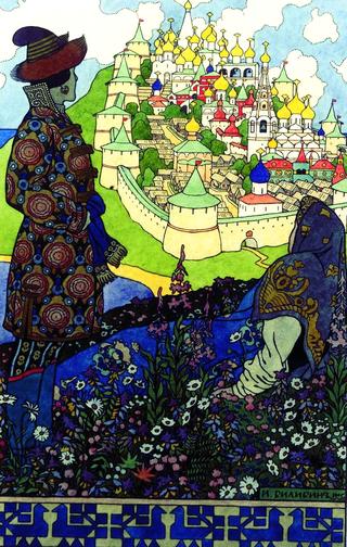 Prince Gvidon and the Queen