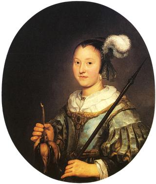 Portrait of a Woman Aged Twenty-one as a Hunter