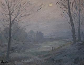 Sunset and Snow on Mont-Gargan