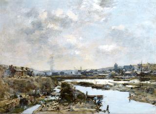 Fecamp, The Inner Port under Construction