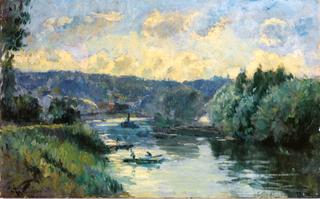 Bas Meudon, the Seine