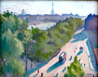 Quai du Louvre, Summer
