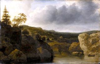 Shore with Steep Cliffs